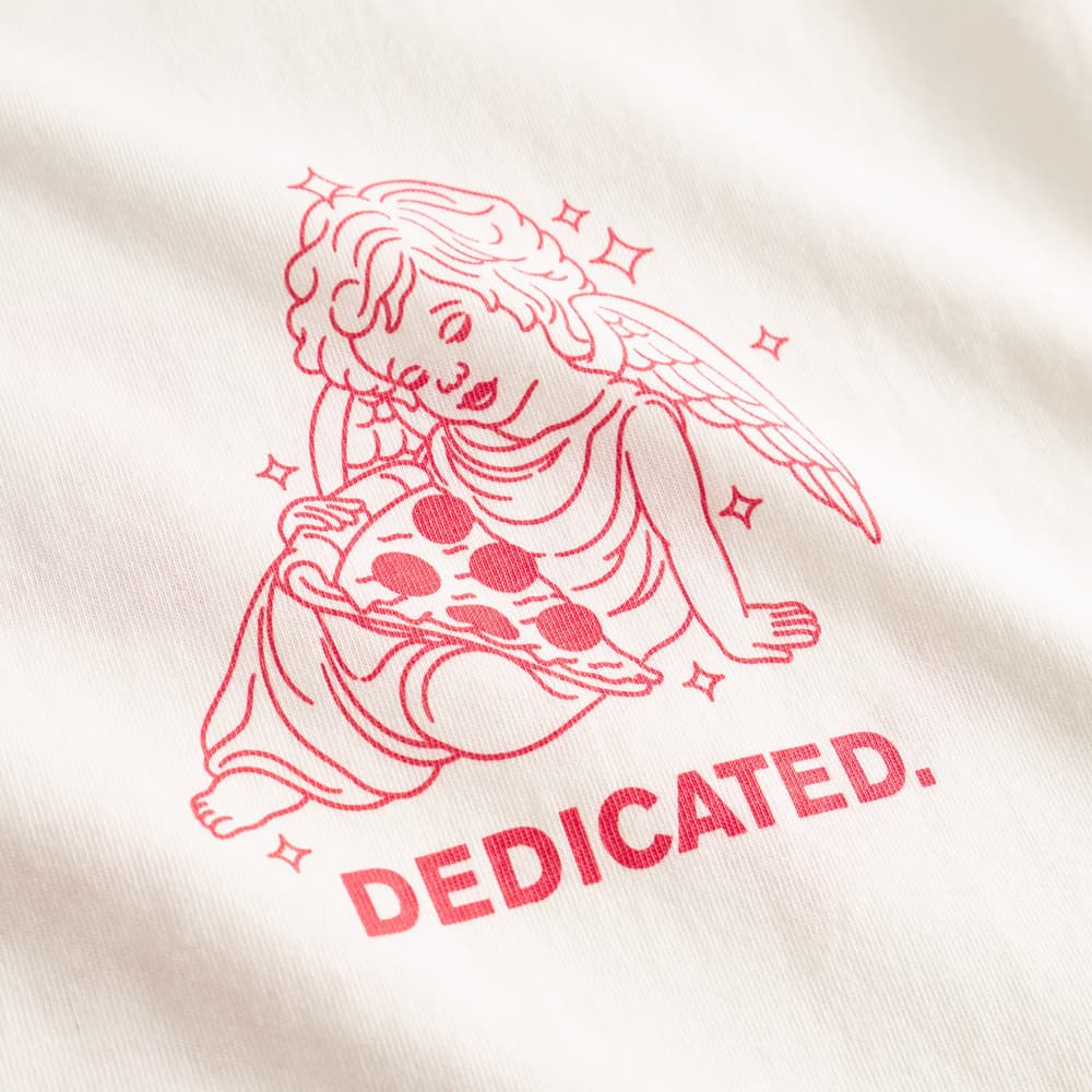 T-shirt Stockholm Eternal Pizza Off-White