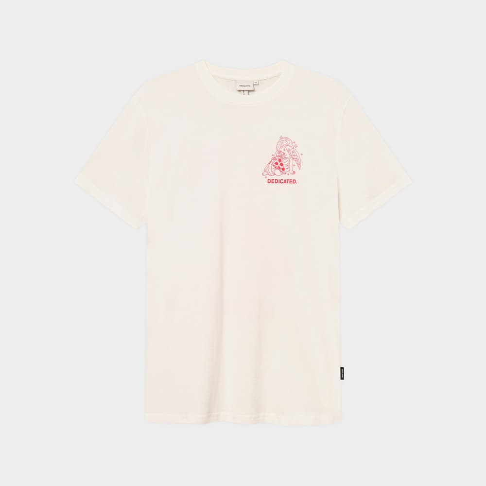 T-shirt Stockholm Eternal Pizza Off-White
