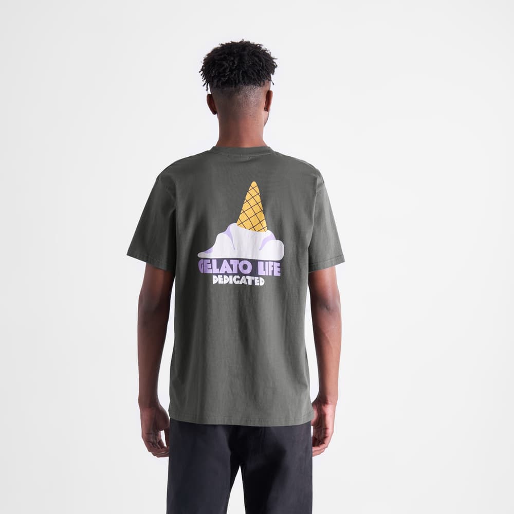 T-shirt Stockholm Gelato Life Charcoal