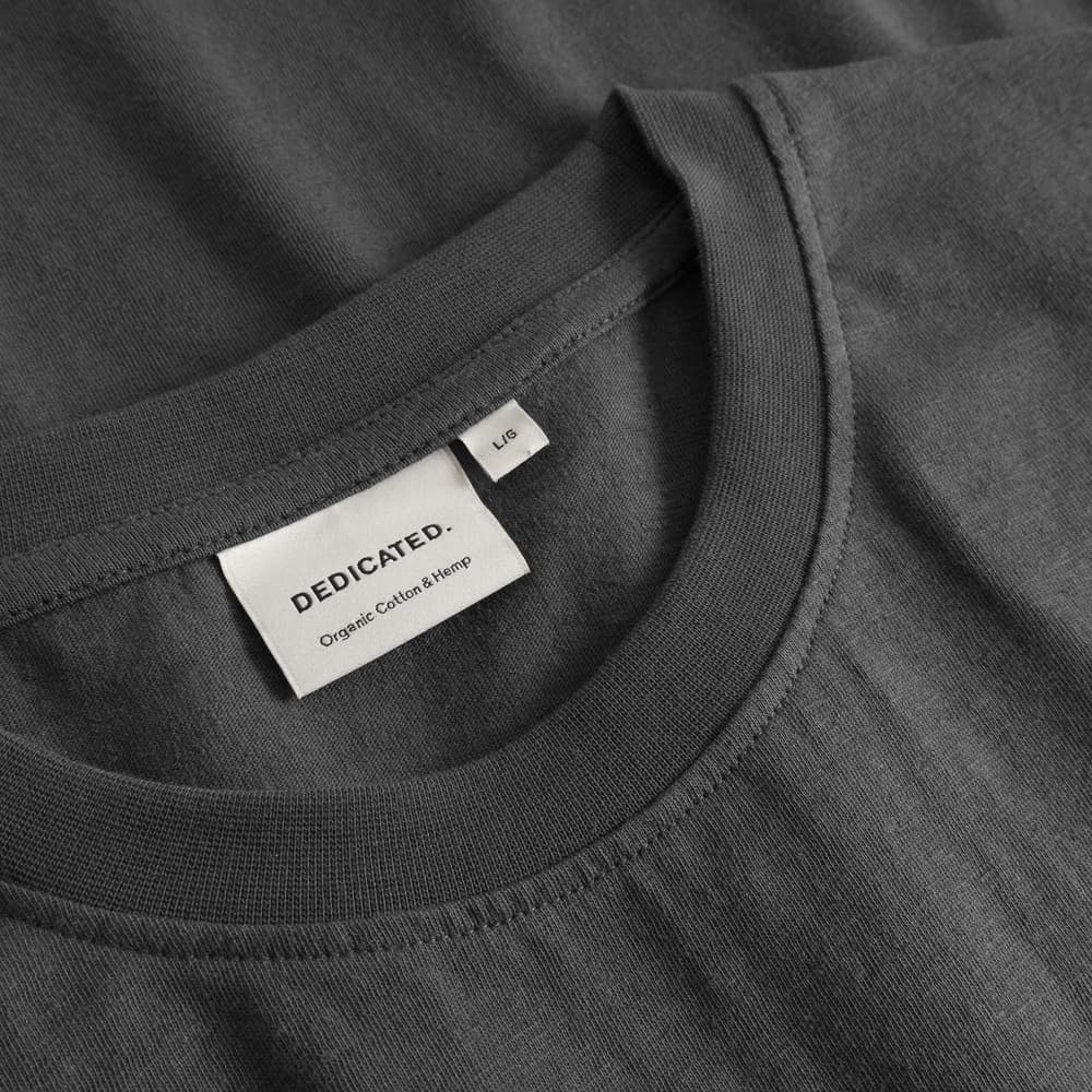 T-shirt Stockholm Hemp Charcoal