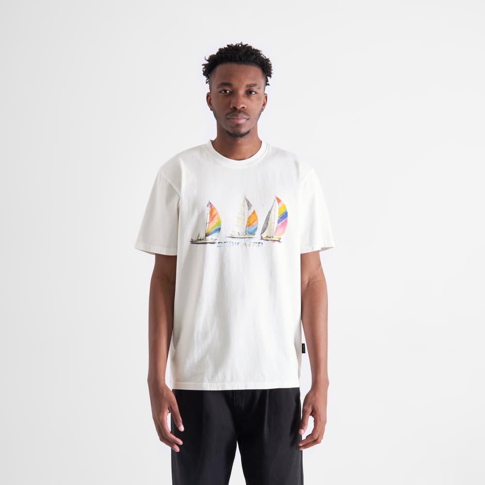 T-shirt Stockholm Sailing Boats White