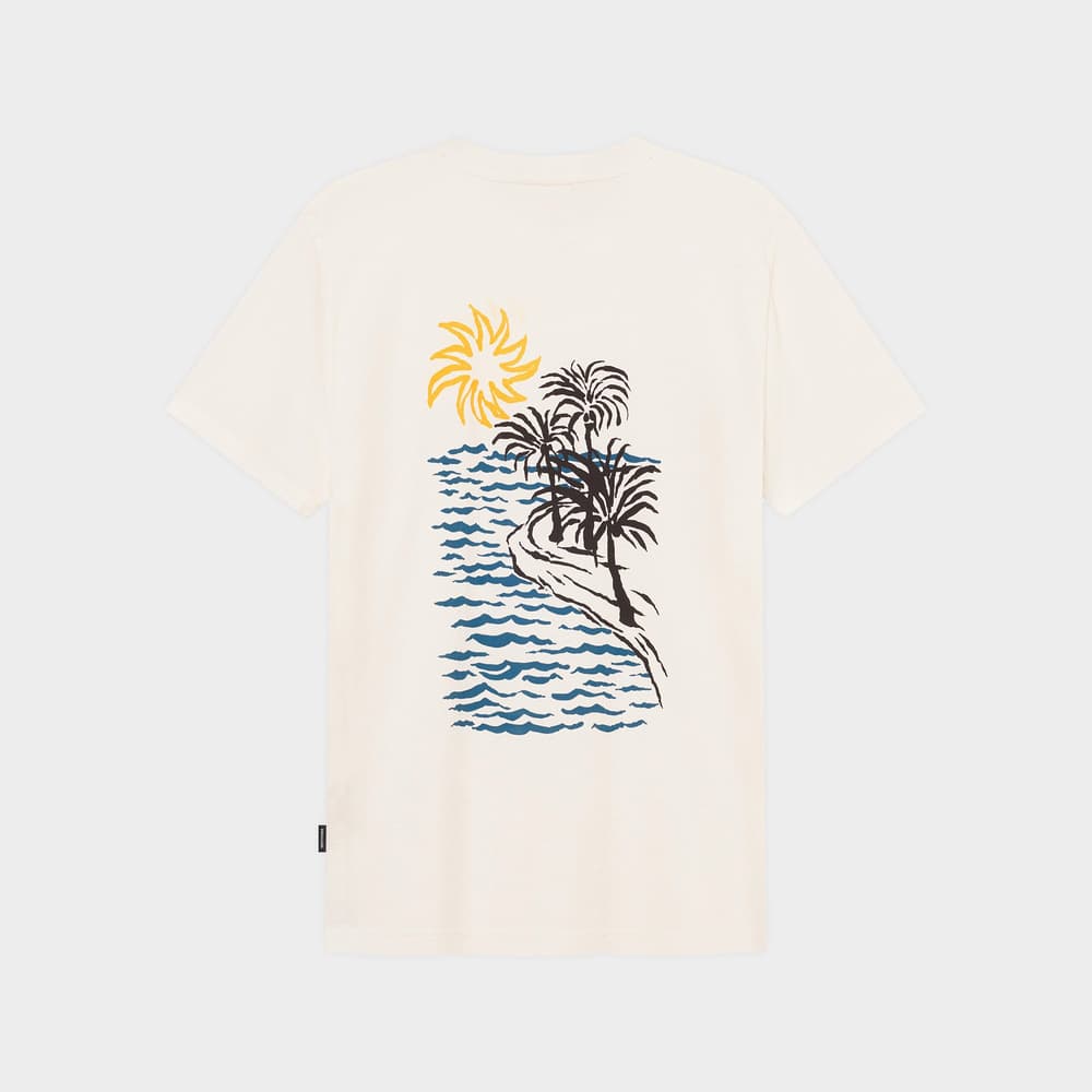 T-shirt Stockholm Sun And Sea Off-White
