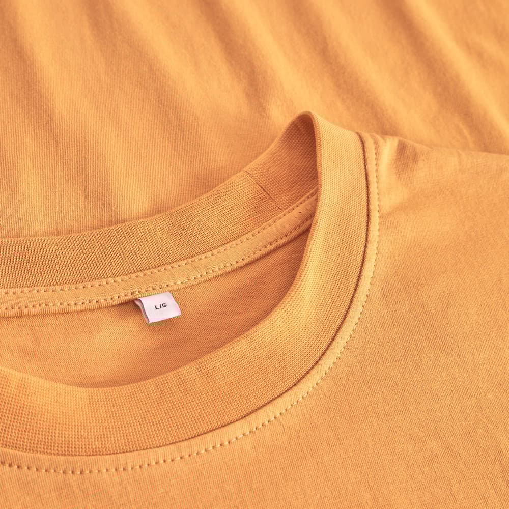 T-shirt Stockholm Sun Logo Amber Gold