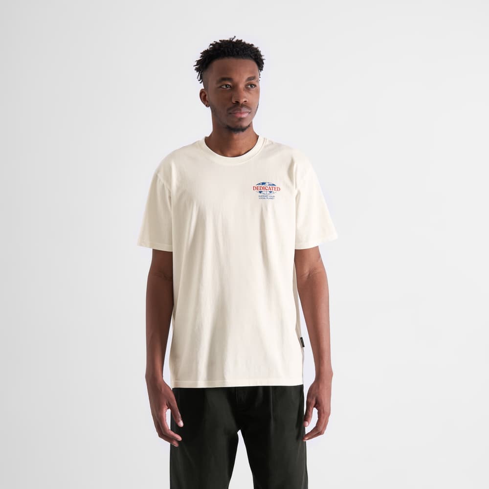 T-shirt Stockholm Support Seed Off-White