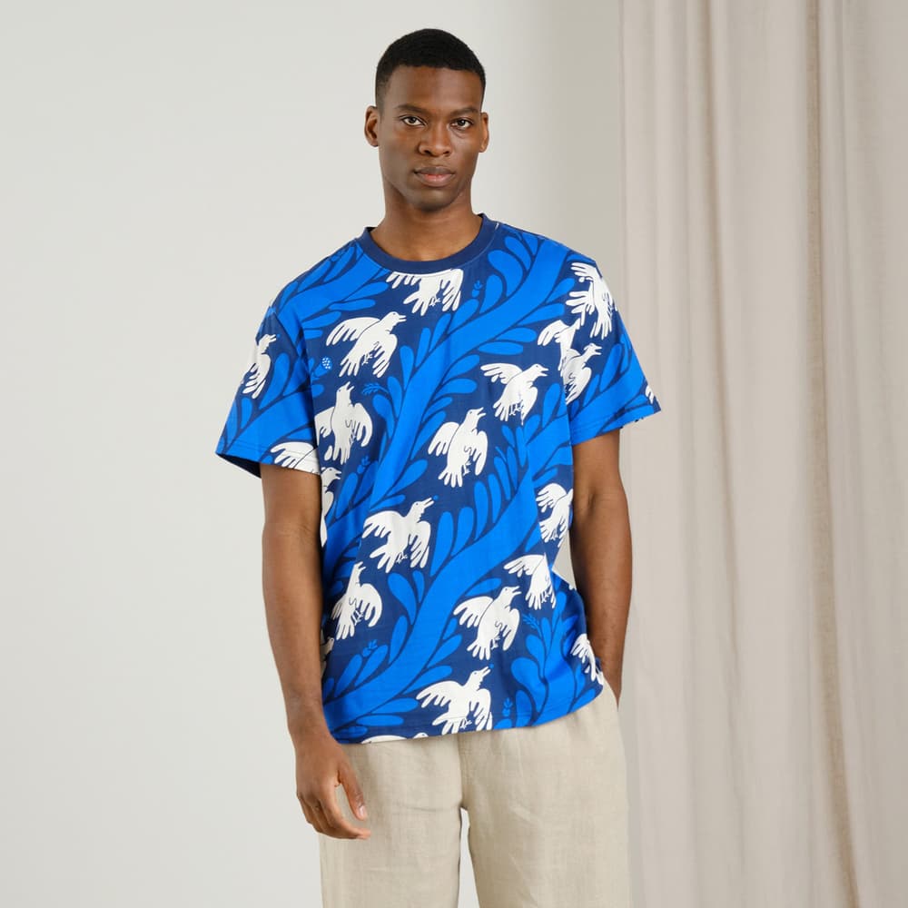 T-shirt Stockholm The Phoenix Blue