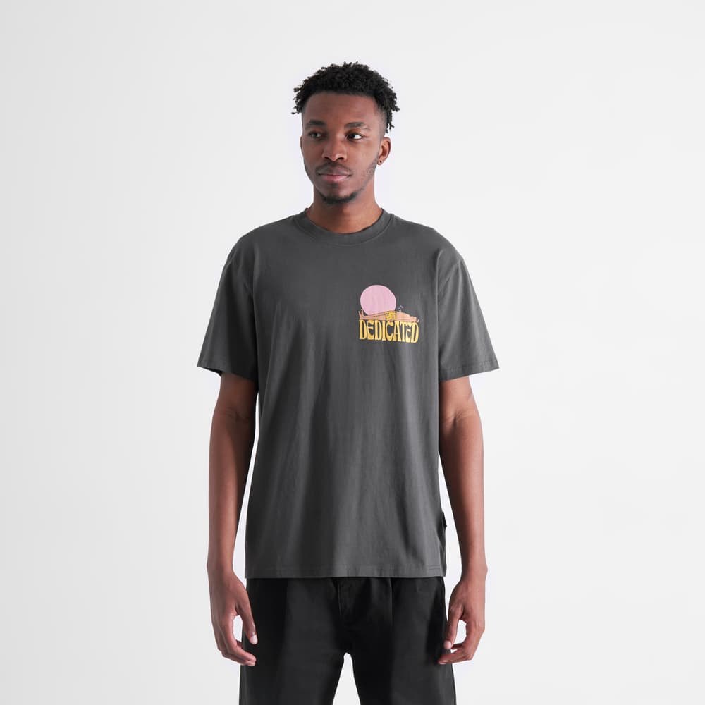 T-shirt Stockholm Vacay Logo Charcoal