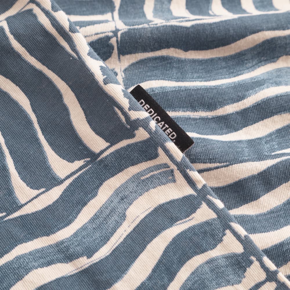 T-shirt Stockholm Wave Tiles Blue