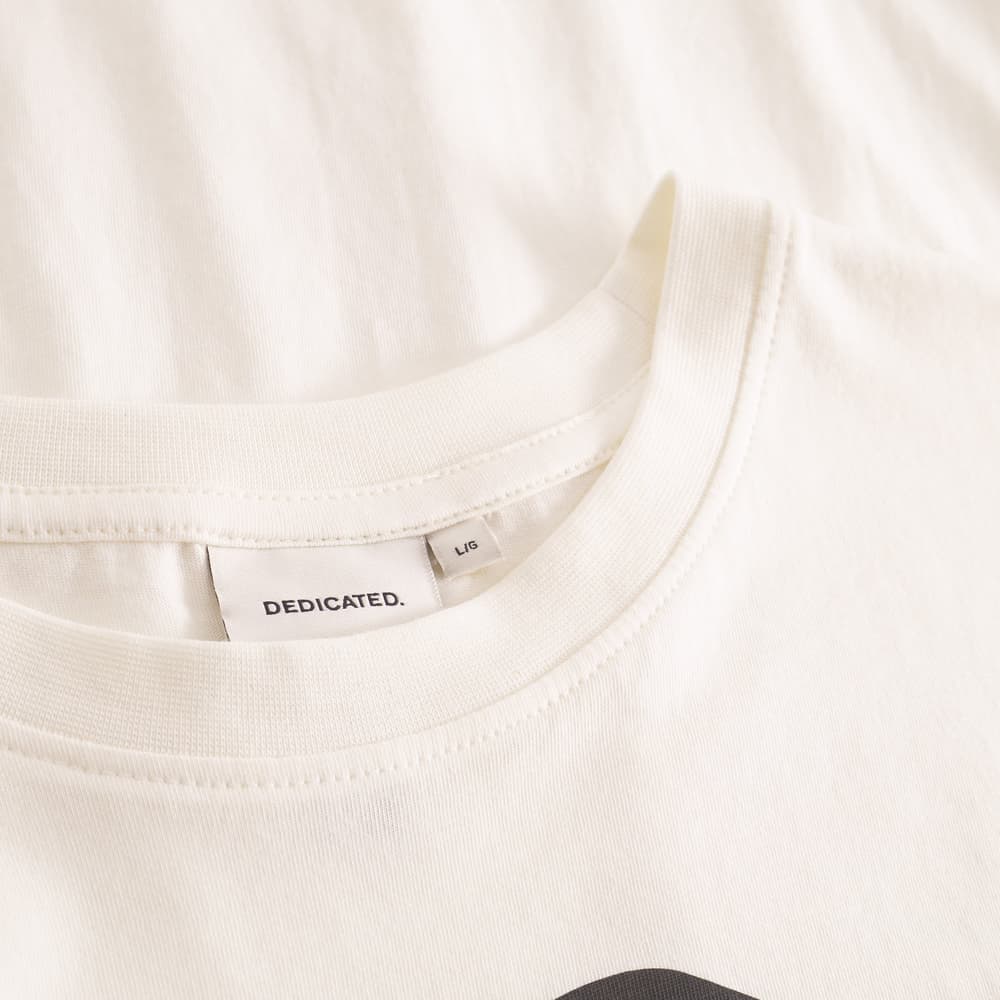 T-shirt Stockholm Wine And Vinyl Off-White