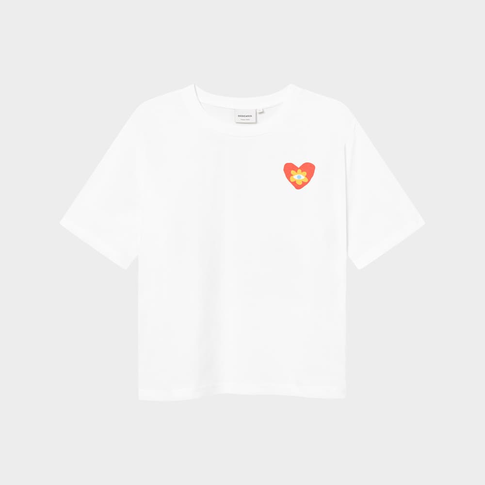 T-shirt Vadstena Good Vibes White