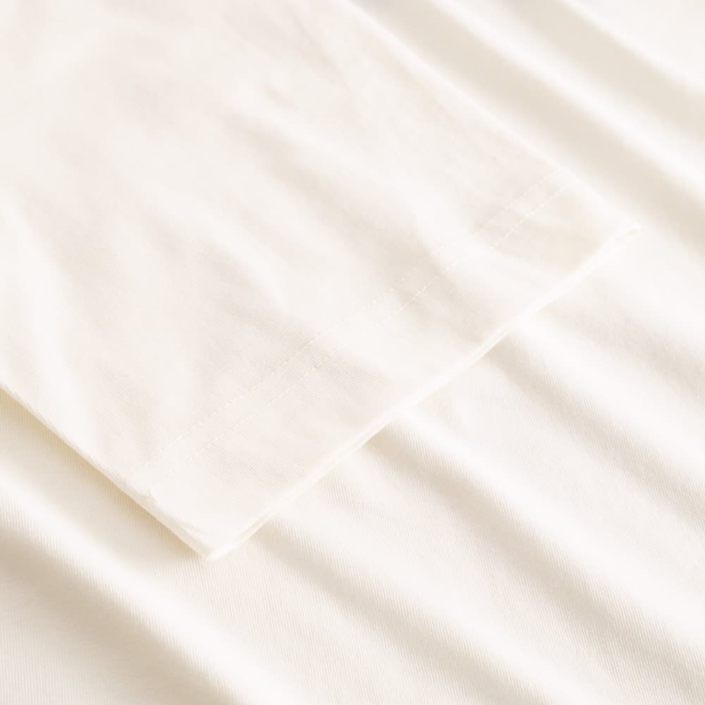 T-shirt Vadstena Les Fleurs Scripted Off-White