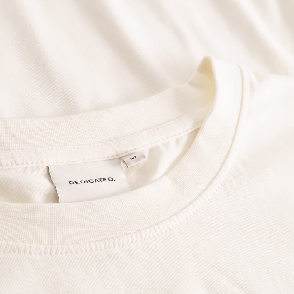 T-shirt Vadstena Les Fleurs Scripted Off-White