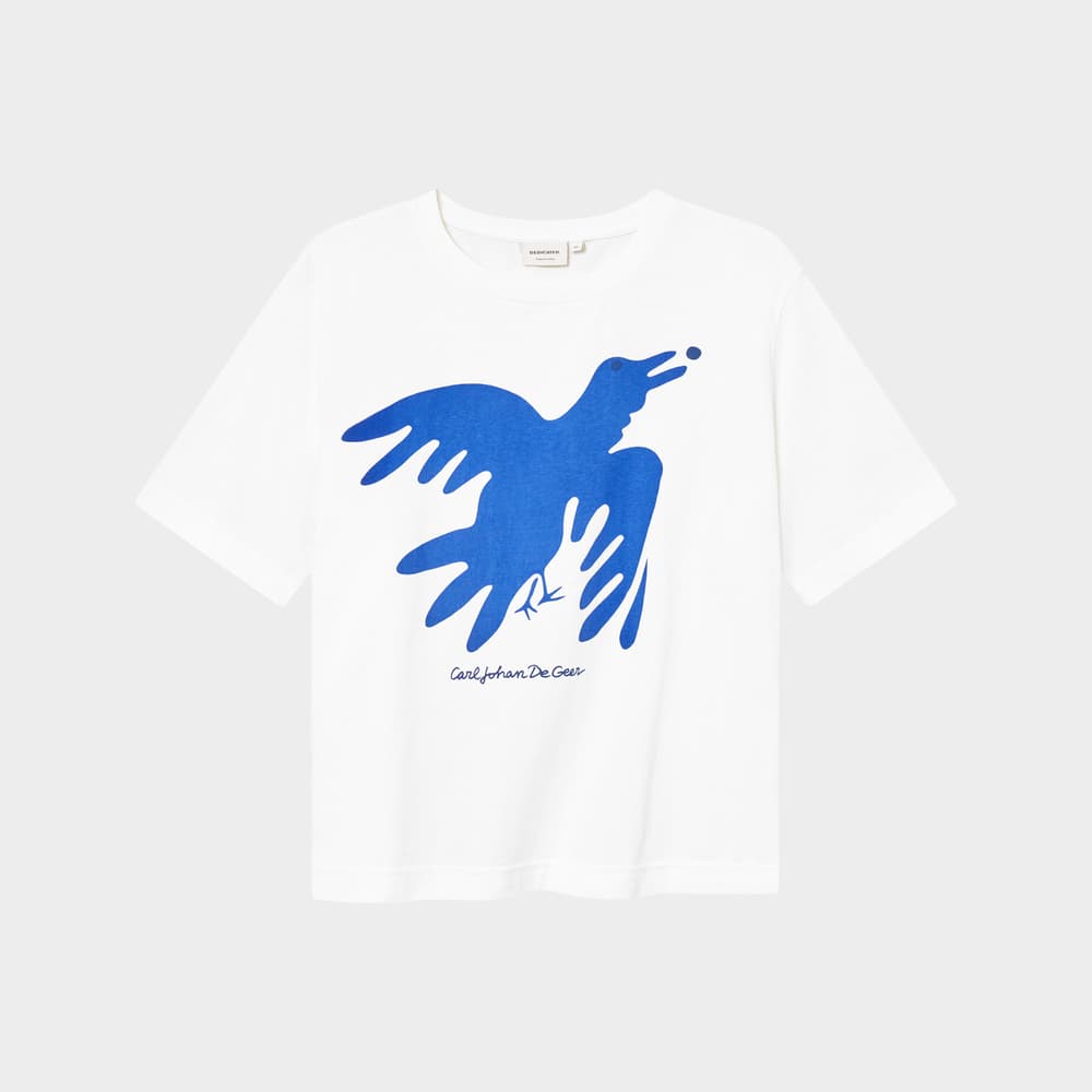 T-shirt Vadstena The Phoenix Bird White