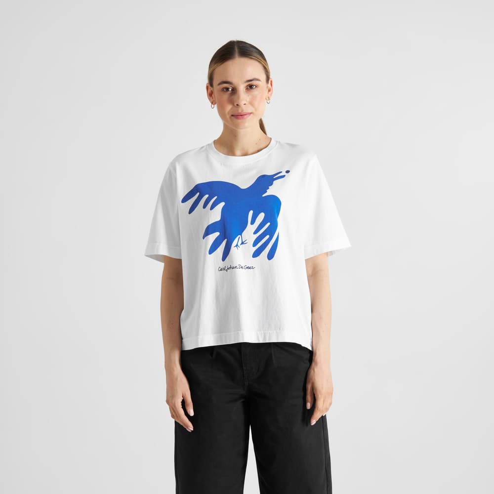 T-shirt Vadstena The Phoenix Bird White