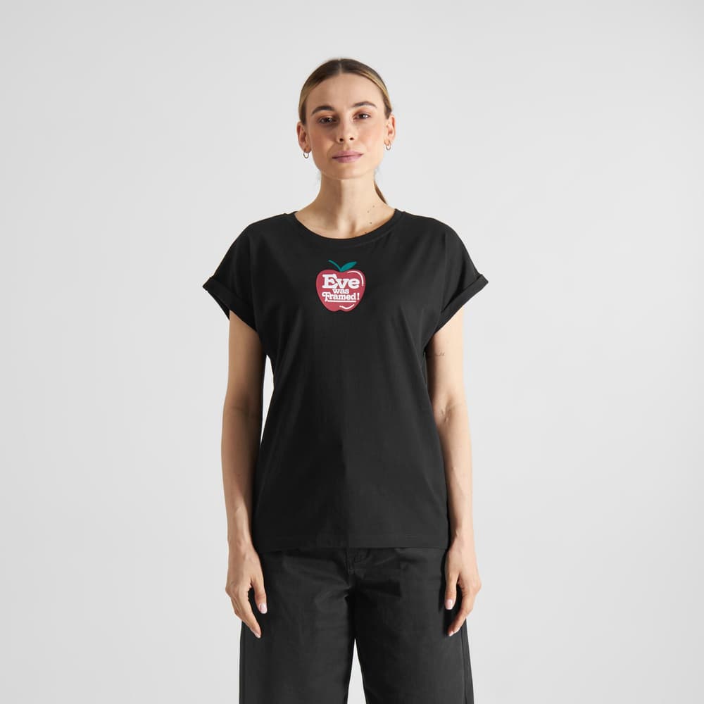 T-shirt Visby Eve Was Framed Black