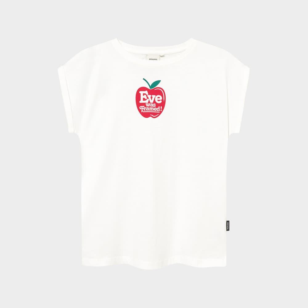 T-shirt Visby Eve Was Framed White