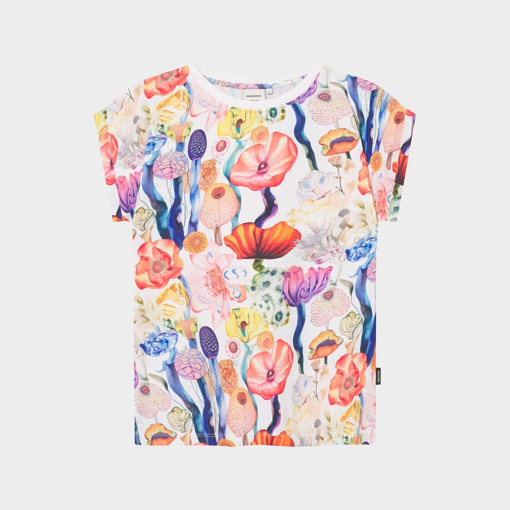 T-shirt Visby Fantasy Flowers Multi Color