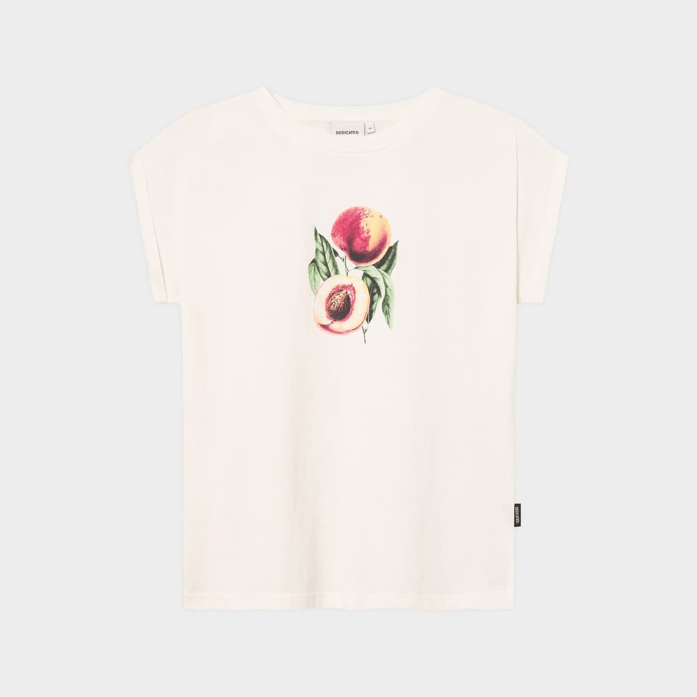 T-shirt Visby Peaches Off-White