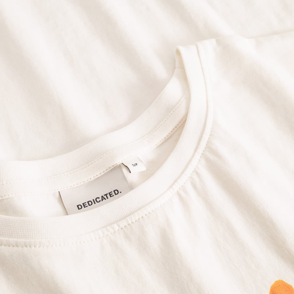 T-shirt Visby Summer Flowers Off-White