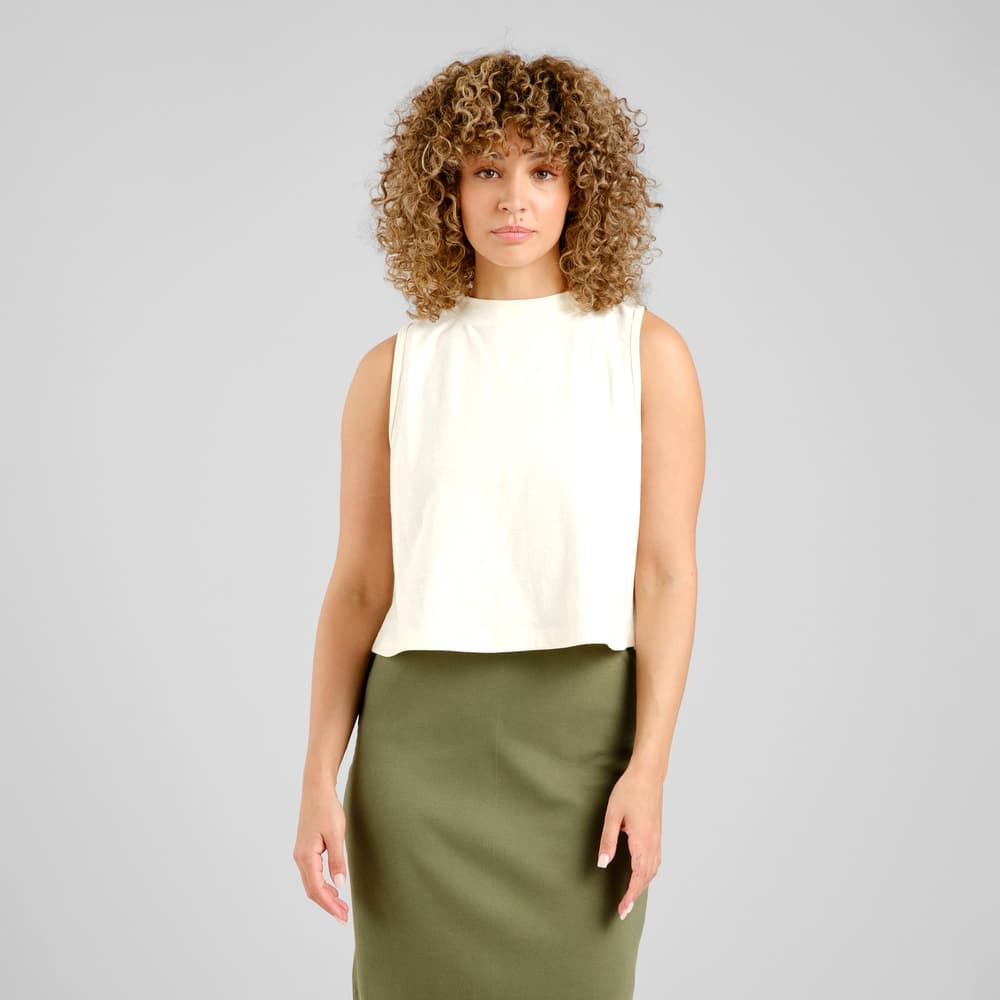 Top Namsos Hemp Off-White