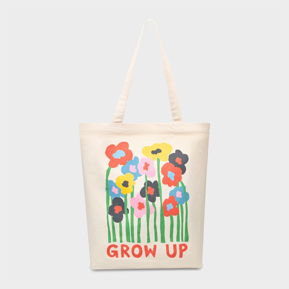 Tote Bag Torekov Grow Up Off-White