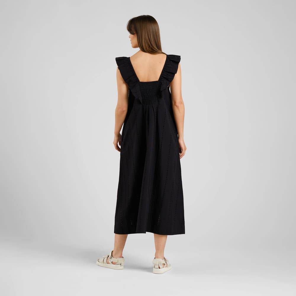 Dress Landsort Schiffli Black