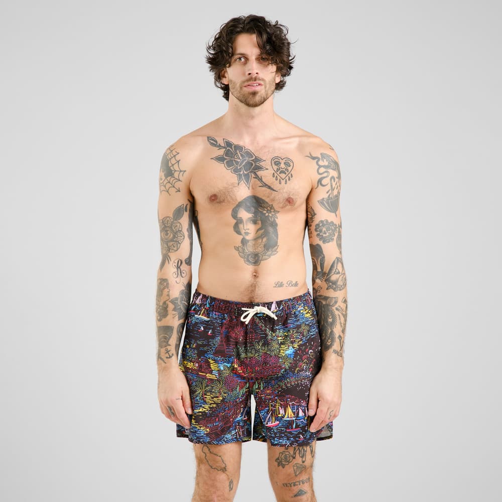 Swim Shorts Sandhamn Nice Black