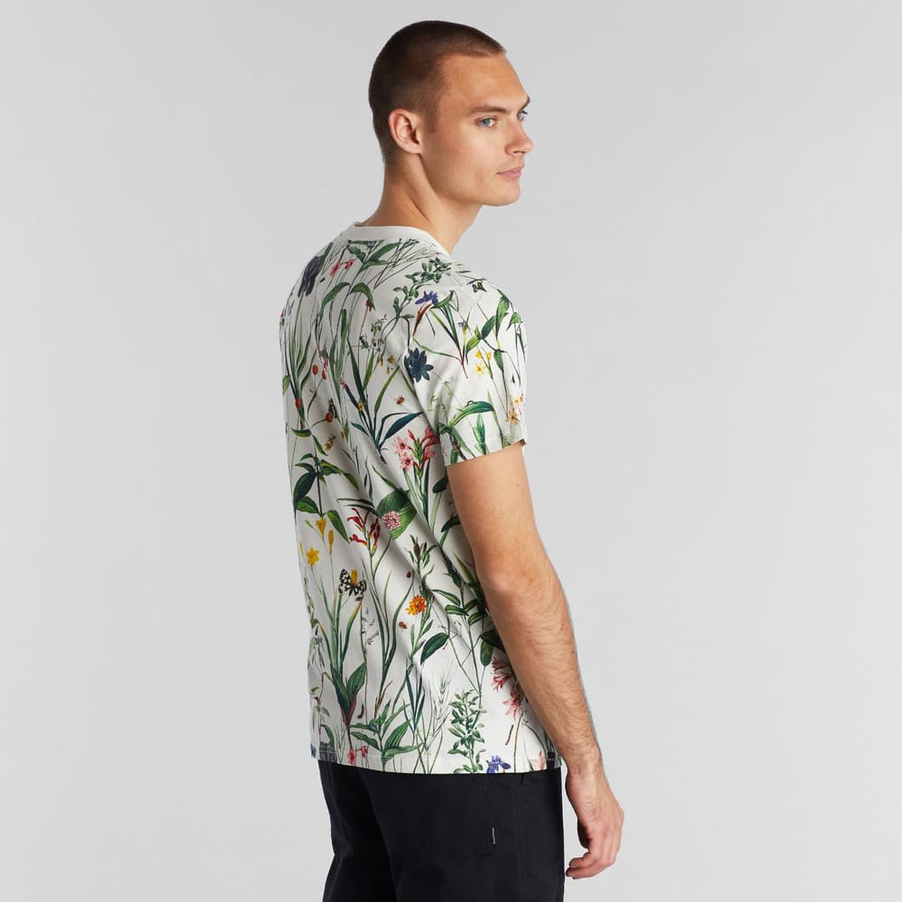T-shirt Stockholm Flower Field Off-White
