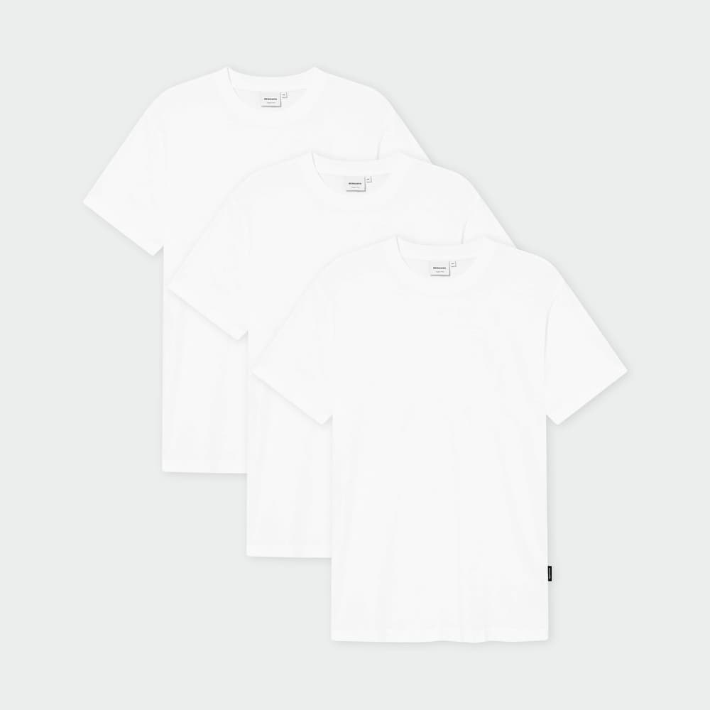 T-shirt Stockholm Base White 3-pack