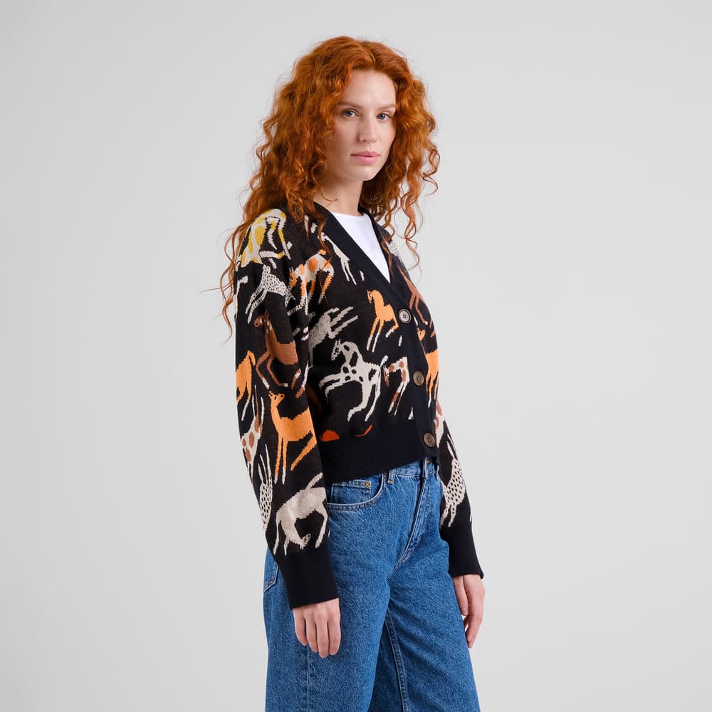 Cardigan Kanan Mustang Party Black