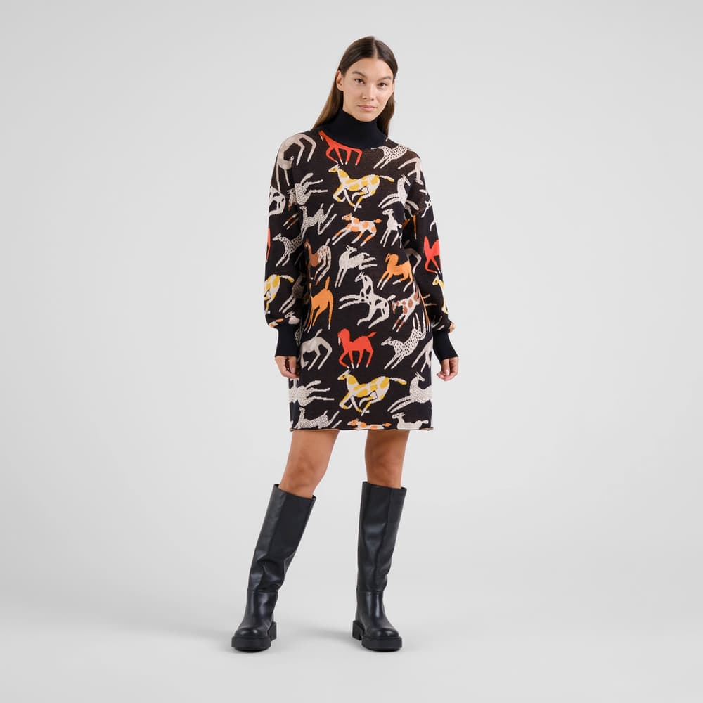 Dress Nikkala Mustang Party Black