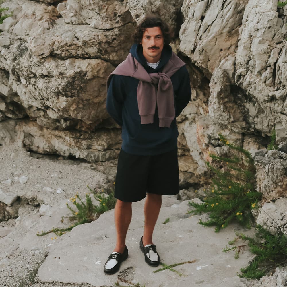 Hoodie Falun Base Navy