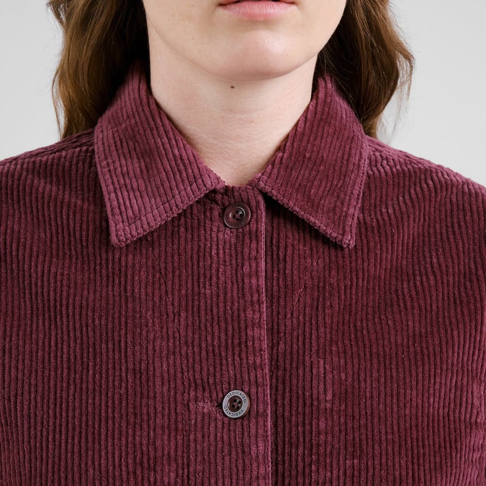 Jacket Stiby Corduroy Fig Red