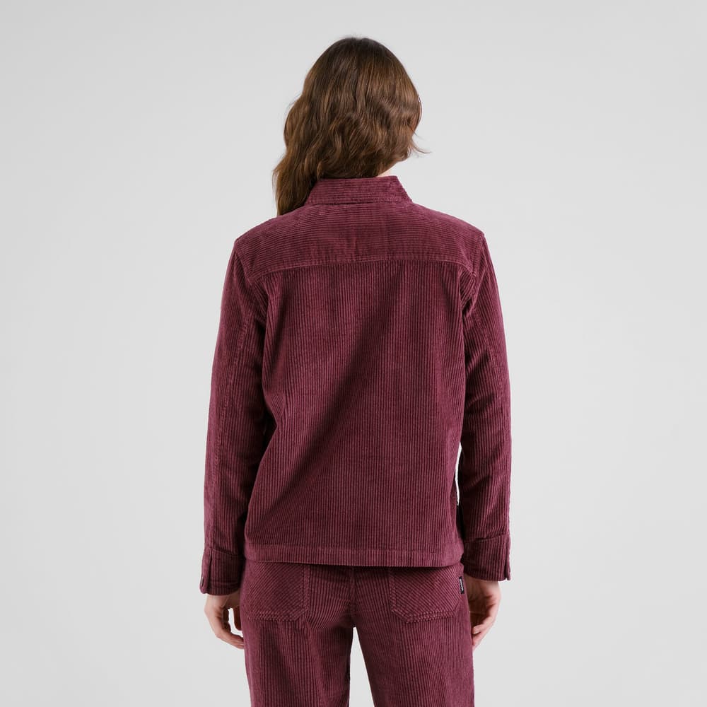 Jacket Stiby Corduroy Fig Red