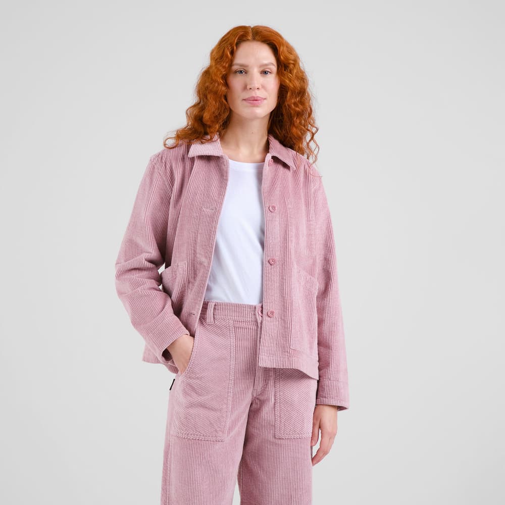 Jacket Stiby Corduroy Lilas Pink