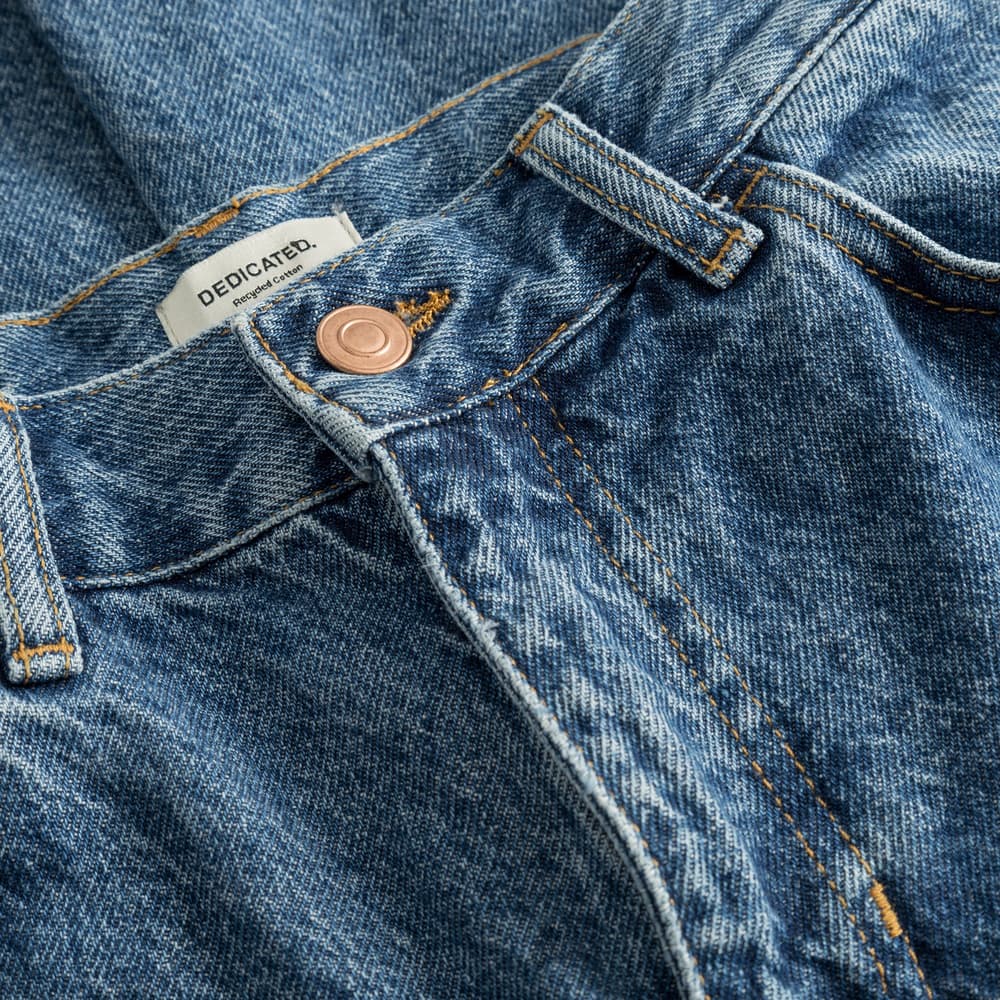 Denim Pants Berlin Flare Mid Blue