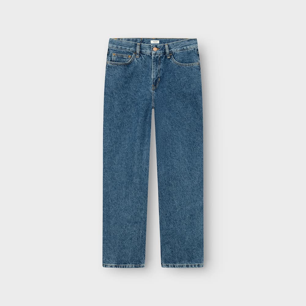 Denim Pants Essen Straight Mid Blue