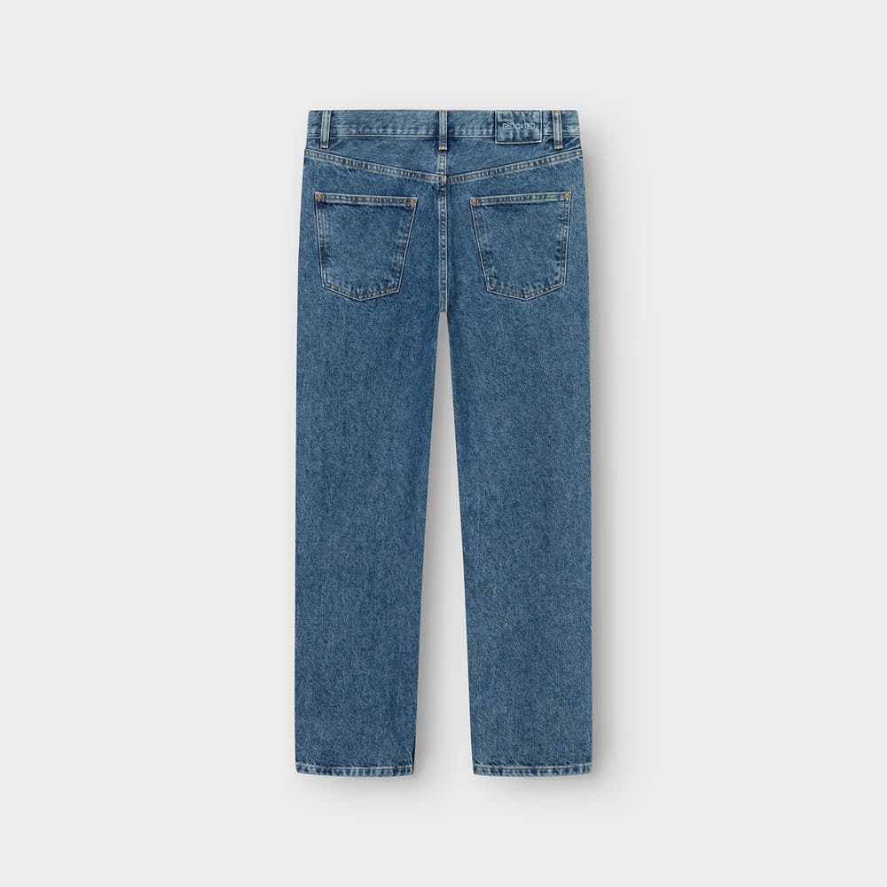 Denim Pants Hamburg Relaxed Fit Mid Blue