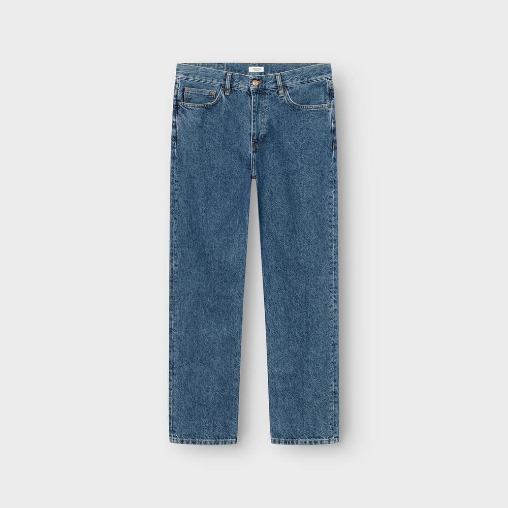 Denim Pants Hamburg Relaxed Fit Mid Blue