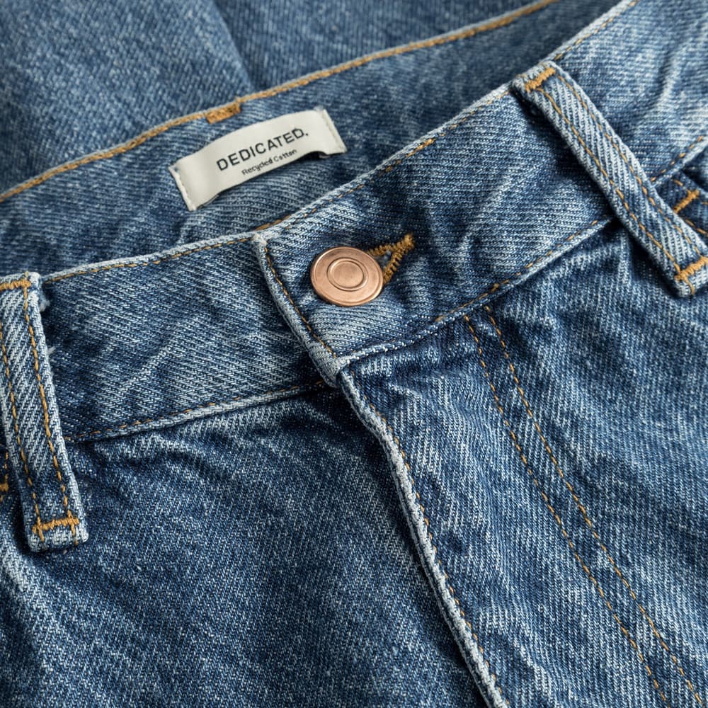 Denim Pants Hamburg Relaxed Fit Mid Blue