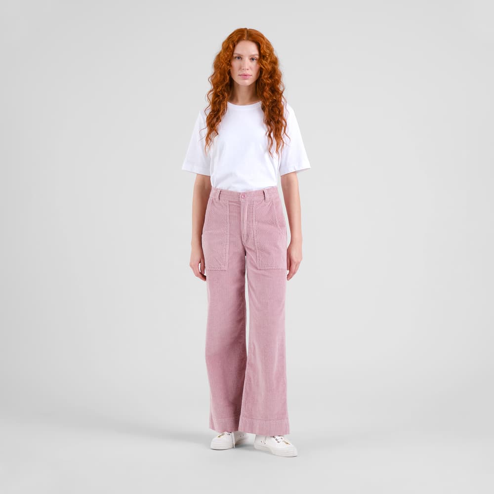 Workwear Pants Vara Corduroy Lilas Pink