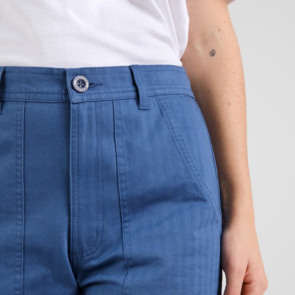 Workwear Pants Vara Herringbone True Blue