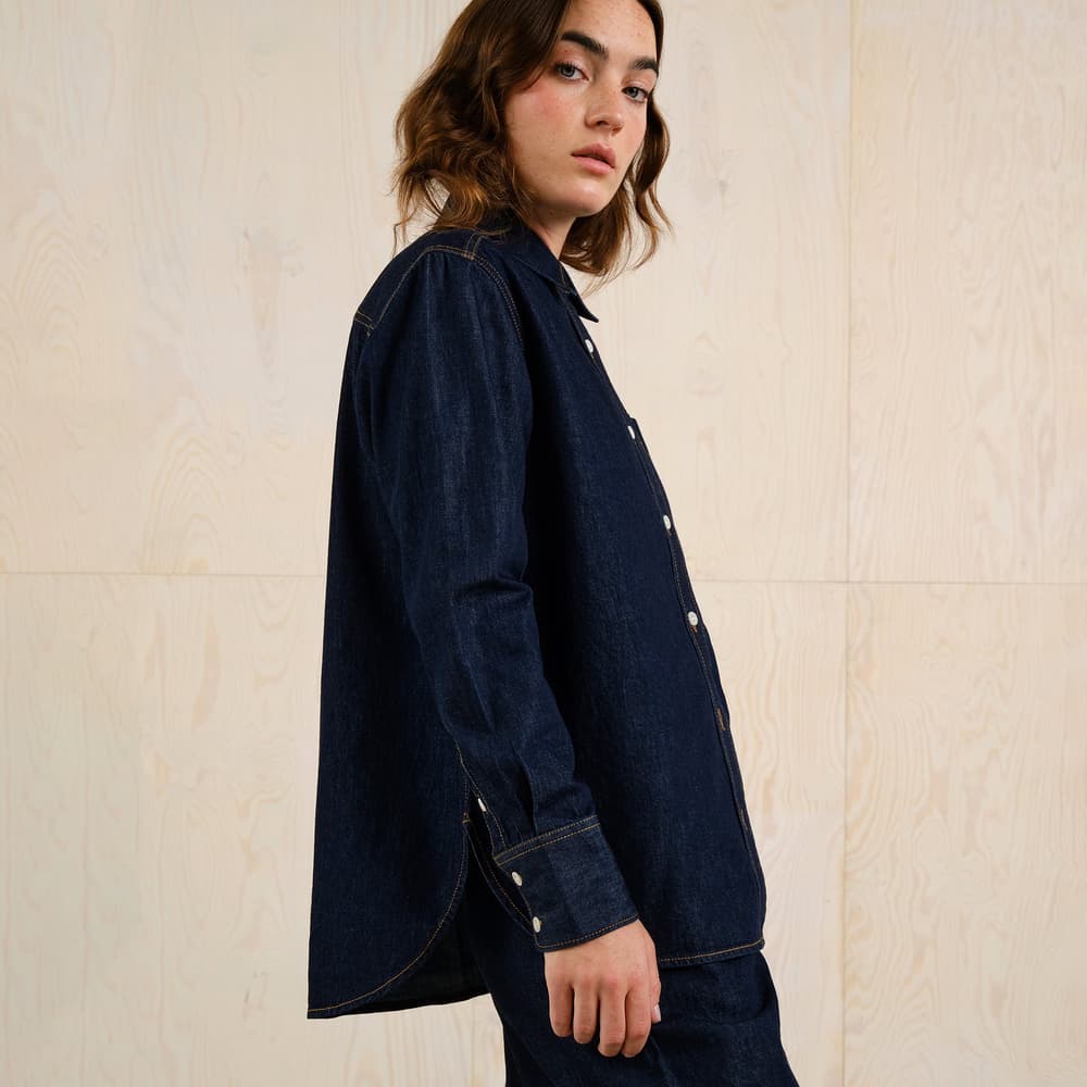 Shirt Hult Denim Dark Blue