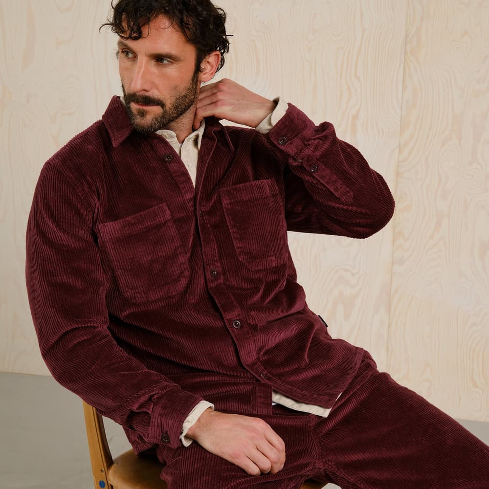 Shirt Kil Corduroy Fig Red