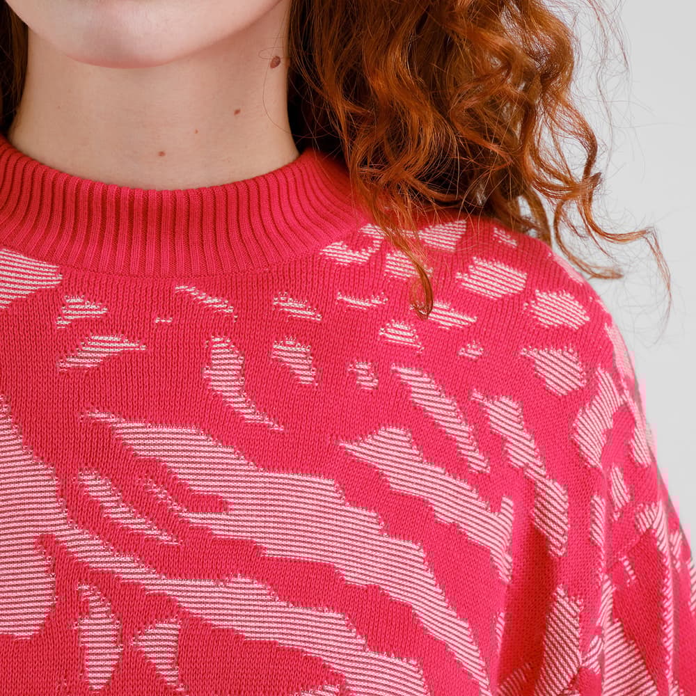 Sweater Limhamn Animal True Red