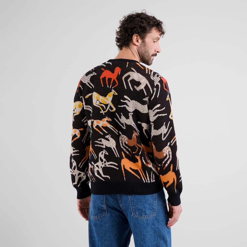 Sweater Mora Mustang Party Black