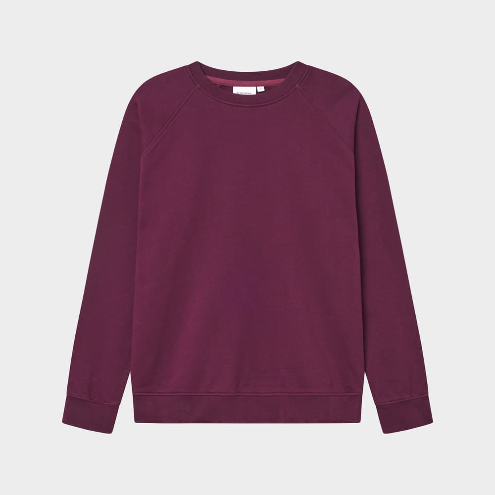 Sweatshirt Malmoe Base Fig Red