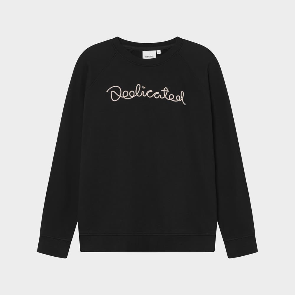 Sweatshirt Malmoe Rope Emb Logo Black