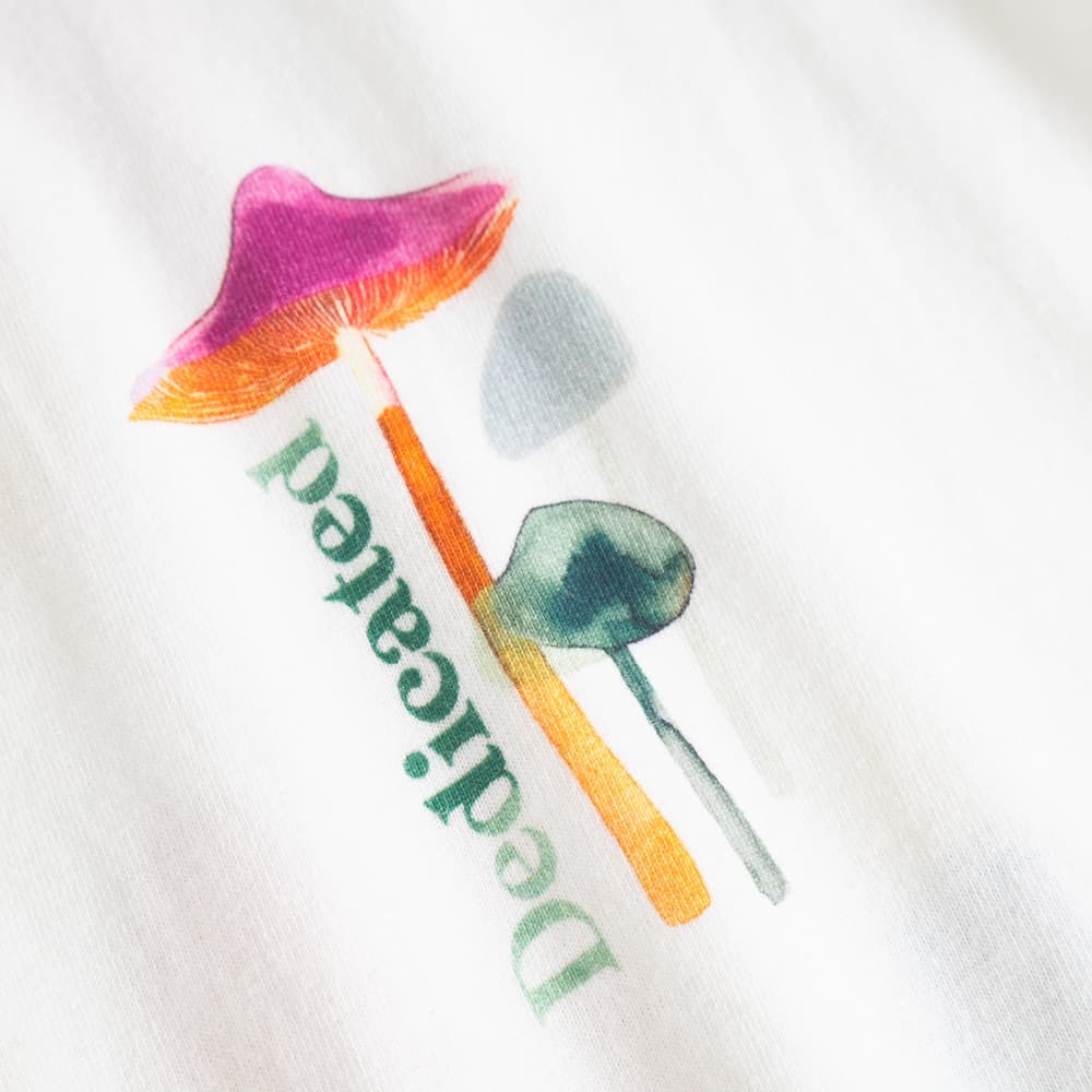 T-shirt Stockholm Color Mushrooms Off White