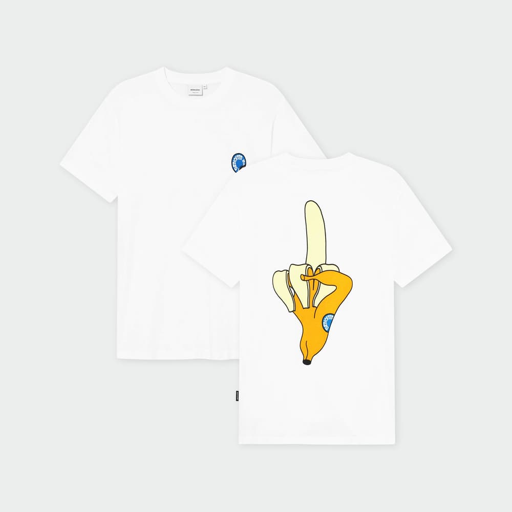 T-shirt Stockholm F Bananas White