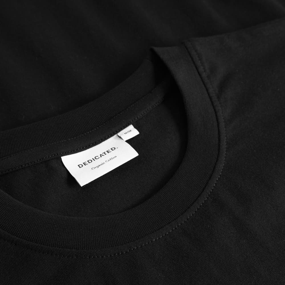 T-shirt Stockholm Line Mountains Logo Black
